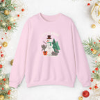 Let It Snow Snowman Sweatshirt – Holiday Cat & Dog Christmas Crewneck