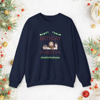 Birthday Boy Jesus Sweatshirt — Festive Retro Cake & Candles Crewneck