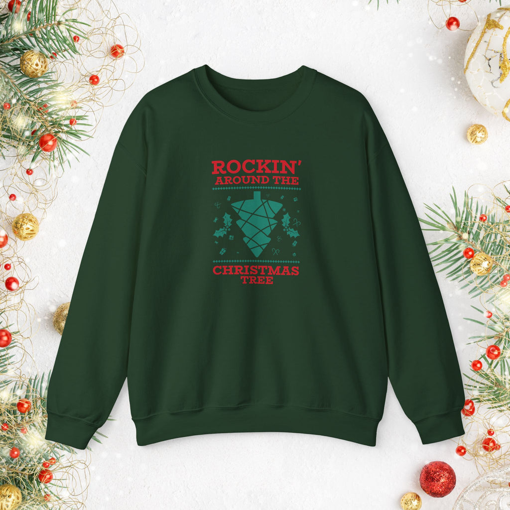 Rockin' Around the Christmas Tree Crewneck Sweatshirt