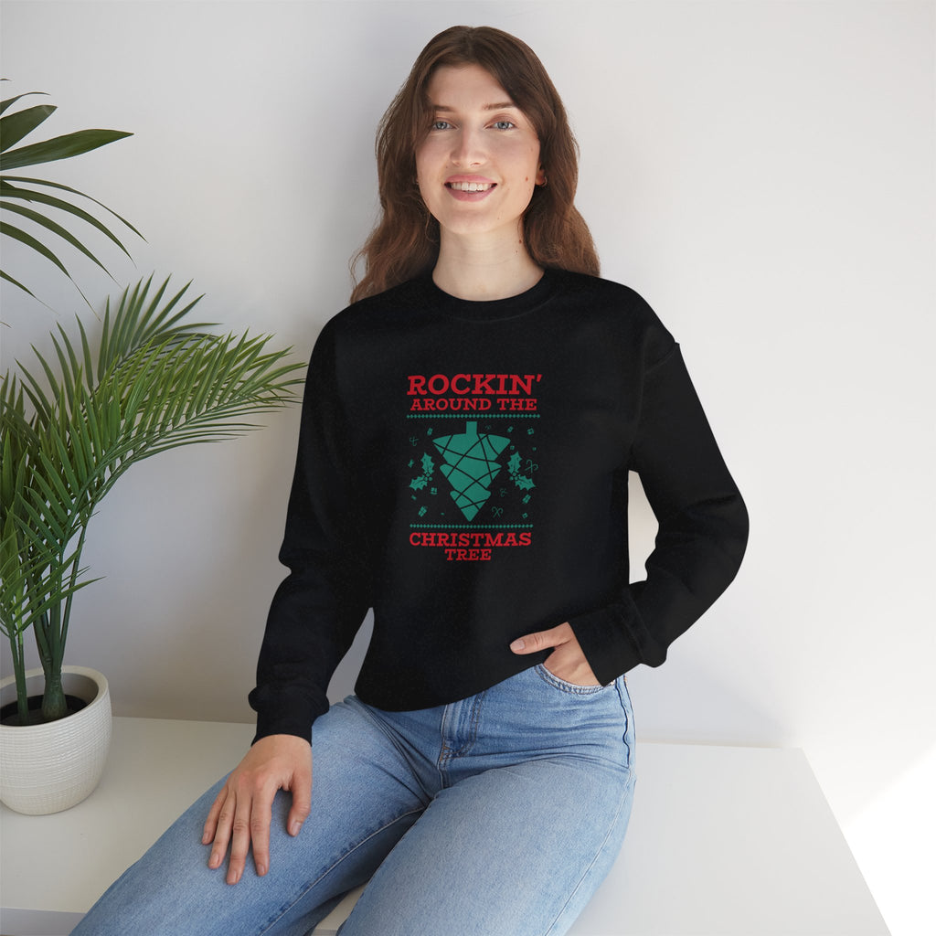 Rockin' Around the Christmas Tree Crewneck Sweatshirt