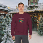 Stay Naughty & Don’t Be Nice Crewneck Sweatshirt — Holiday Graphic Sweatshirt