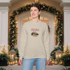 Stay Naughty & Don’t Be Nice Crewneck Sweatshirt — Holiday Graphic Sweatshirt
