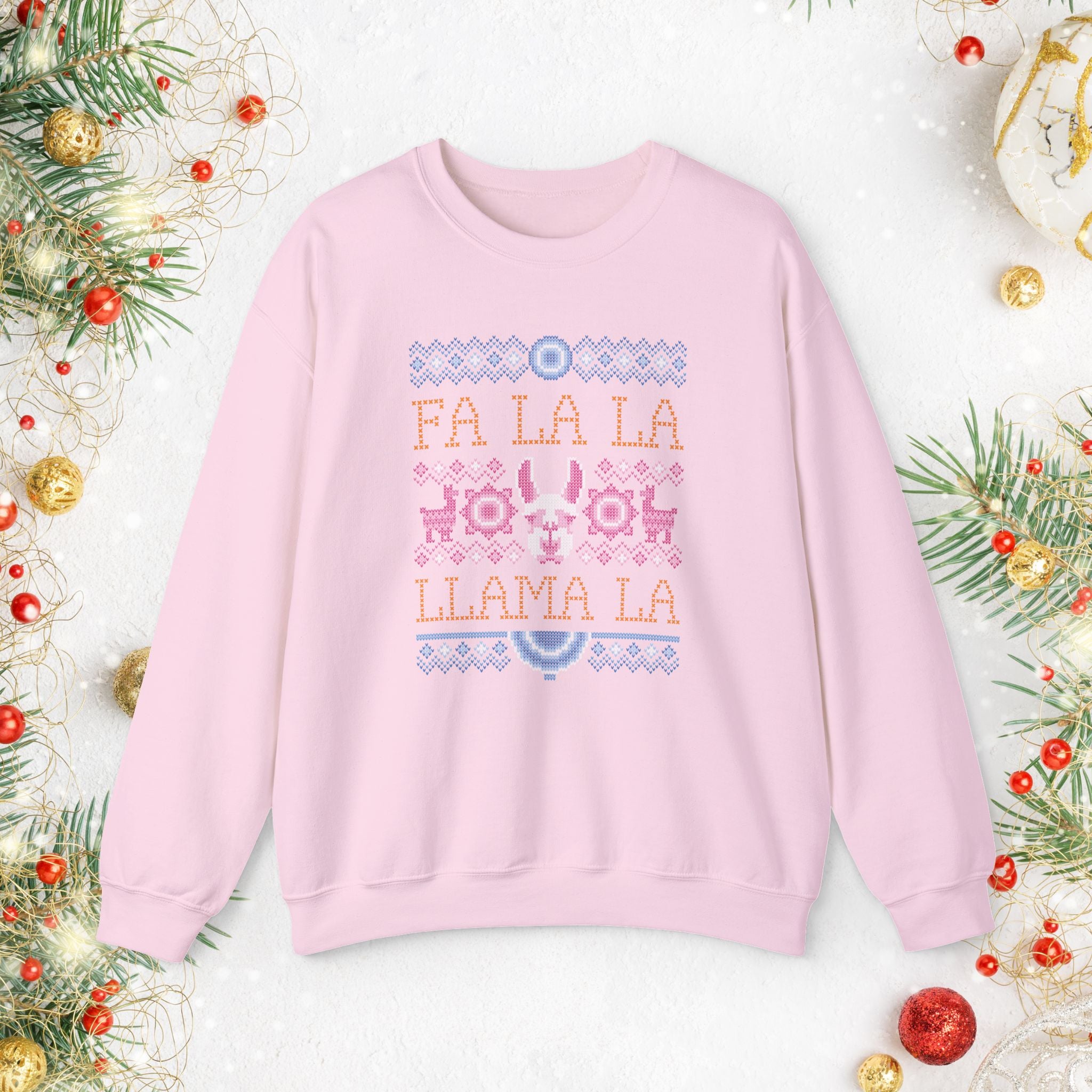 Cute Llama Christmas Sweater