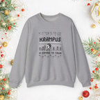 Krampus Is Coming To Town Sweatshirt — Funny Holiday Crewneck