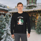 Let It Snow Snowman Sweatshirt – Holiday Cat & Dog Christmas Crewneck