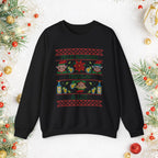 Christmas Tequila Sweater — Feliz Navidad Tequila A Lot Holiday Crewneck