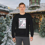 Grumpy Cat Christmas Sweatshirt - "Christmas Makes Me Angry" Graphic Crewneck