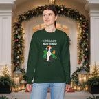 Meowy Christmas Cat Sweatshirt - Cute Holiday Cat Crewneck