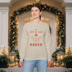 Holiday 'Let's Get Baked' Gingerbread Sweatshirt — Funny Christmas Baking Sweater