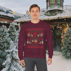 Christmas Tequila Sweater — Feliz Navidad Tequila A Lot Holiday Crewneck