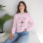 Birthday Boy Jesus Sweatshirt — Festive Retro Cake & Candles Crewneck