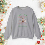 Birthday Boy Jesus Sweatshirt — Festive Retro Cake & Candles Crewneck