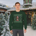 Funny "Merry Christmas Ya Filthy Animal" Christmas Crewneck Sweatshirt
