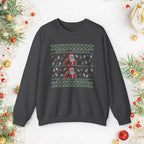 Funny "Merry Christmas Ya Filthy Animal" Christmas Crewneck Sweatshirt