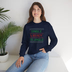 Single & Ready To Jingle Sweatshirt — Funny Christmas Holiday Crewneck