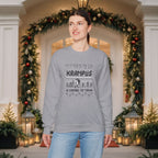 Krampus Is Coming To Town Sweatshirt — Funny Holiday Crewneck