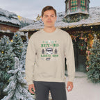 Hey-Ho Lets Go Punk Rock Christmas Sweatshirt