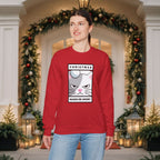 Grumpy Cat Christmas Sweatshirt - "Christmas Makes Me Angry" Graphic Crewneck