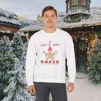 Holiday 'Let's Get Baked' Gingerbread Sweatshirt — Funny Christmas Baking Sweater