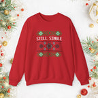 Still Single Holiday Sweatshirt — Funny Christmas Sweater Design