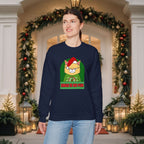 Grumpy Cat Christmas Sweatshirt – "XMAS IS NO FUN" Holiday Crewneck