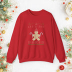 Holiday 'Let's Get Baked' Gingerbread Sweatshirt — Funny Christmas Baking Sweater