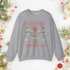 Christmas Tequila Sweater — Feliz Navidad Tequila A Lot Holiday Crewneck
