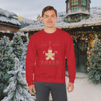 Holiday 'Let's Get Baked' Gingerbread Sweatshirt — Funny Christmas Baking Sweater