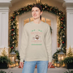 Birthday Boy Jesus Sweatshirt — Festive Retro Cake & Candles Crewneck