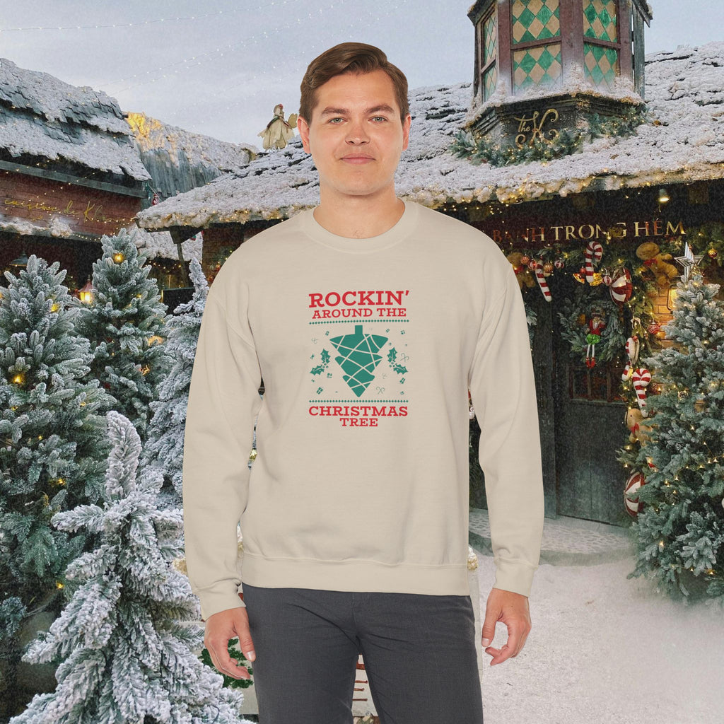 Rockin' Around the Christmas Tree Crewneck Sweatshirt