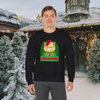 Grumpy Cat Christmas Sweatshirt – "XMAS IS NO FUN" Holiday Crewneck