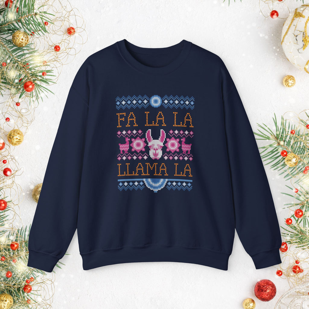 Cute Llama Christmas Sweater