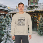 Krampus Is Coming To Town Sweatshirt — Funny Holiday Crewneck