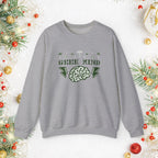Geek Mind Crewneck Sweatshirt – Retro Pixel Brain Gaming Holiday Sweater