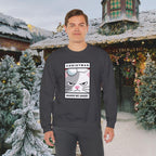 Grumpy Cat Christmas Sweatshirt - "Christmas Makes Me Angry" Graphic Crewneck