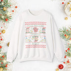 Christmas Tequila Sweater — Feliz Navidad Tequila A Lot Holiday Crewneck