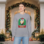 Crewneck Sweatshirt — 'No Gifts Given' Funny Santa Christmas Pullover Sweater