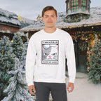 Grumpy Cat Christmas Sweatshirt - "Christmas Makes Me Angry" Graphic Crewneck