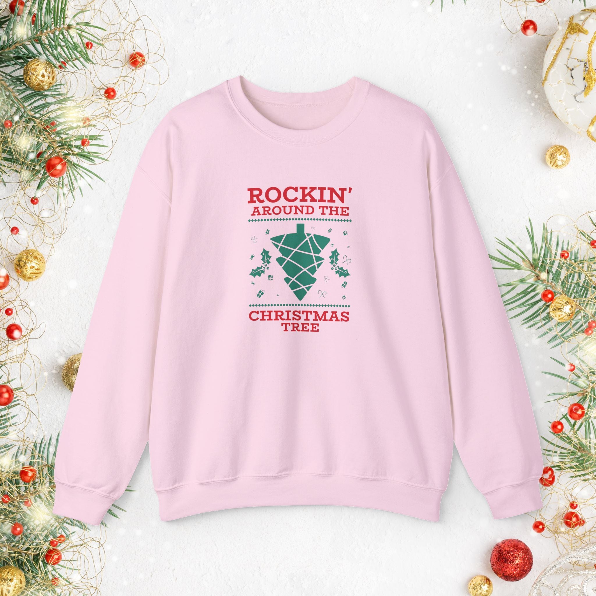 Rockin' Around the Christmas Tree Crewneck Sweatshirt