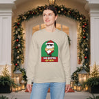 Crewneck Sweatshirt — 'No Gifts Given' Funny Santa Christmas Pullover Sweater