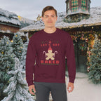 Holiday 'Let's Get Baked' Gingerbread Sweatshirt — Funny Christmas Baking Sweater
