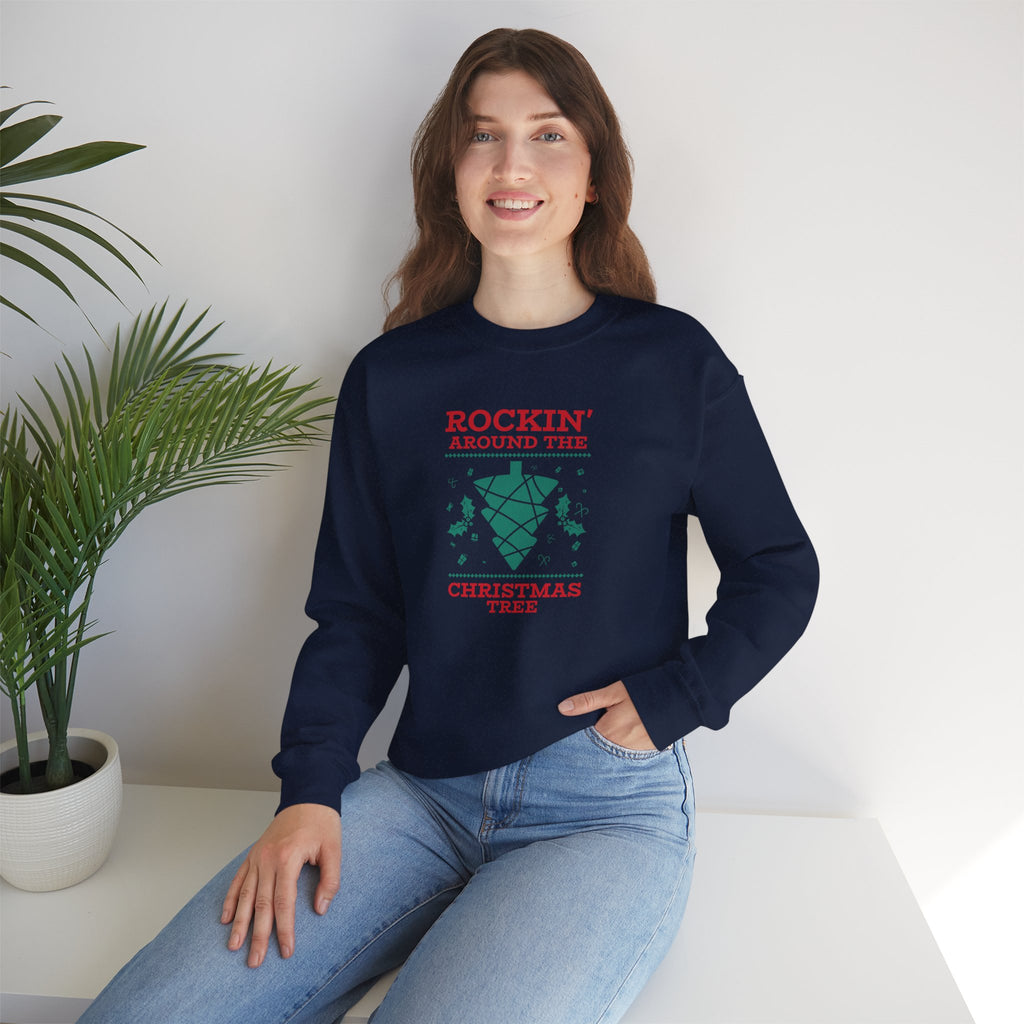Rockin' Around the Christmas Tree Crewneck Sweatshirt