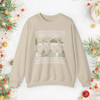 Christmas Dinner vs Christmas Party Sweatshirt – Funny Holiday Ugly Sweater Style