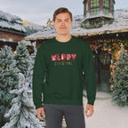 'Merry Christmas' Holiday Sweater - Festive Holiday Crewneck