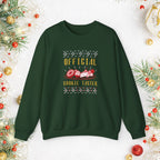 Official Cookie Taster Christmas Sweater — Cute Holiday Baking Crewneck
